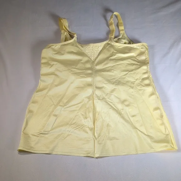 Ruby Ribbon Lace Cami in Canary Yellow Size 44 Shapewear - Picture 6 of 7
